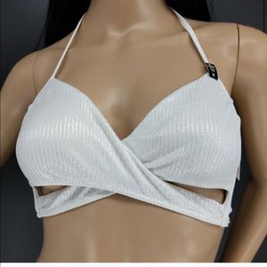 Victoria’s Secret PINK white bikini NWT